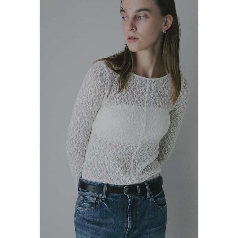 MANOF マノフ トップス MANOF マノフ “2WAY LACE TOPS” ツーウェイレーストップス | t / wo