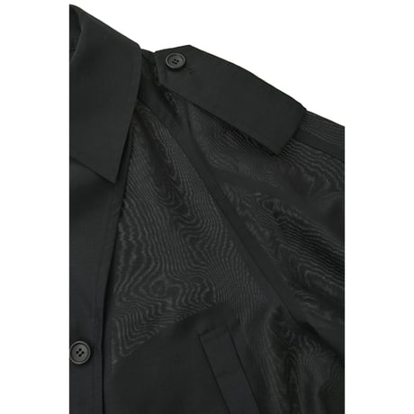 CLANE クラネ “SHEER SHORT TRENCH JACKET” シアーショートトレンチジャケット