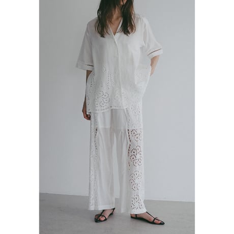 MANOF マノフ “CUT WORK LACE PANTS” カートワークレースパンツ