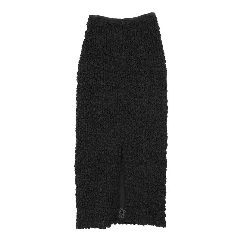 【新品】クラネ　シャーリングストレートスカート　黒1 新品】クラネシャーリングストレートスカート黒1