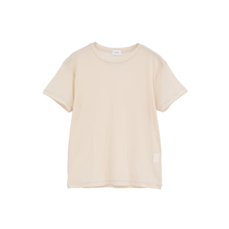 MANOF マノフ “BASIC TULLE T-SHIRT” ベーシックチュールTシャツ