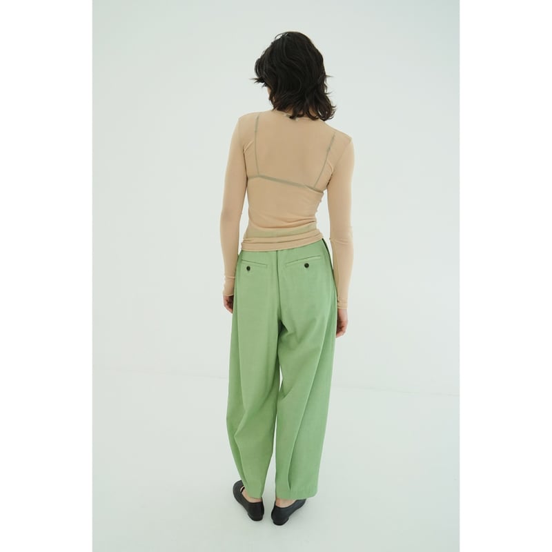 CLANE クラネ “SHEER TULLE TOPS” シアーチュールトップス | t / wo