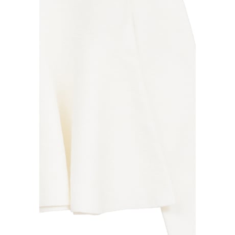 MANOF マノフ “VOLUME PEPLUM KNIT CARDIGAN” ボリュームペプラムニットカーディガン