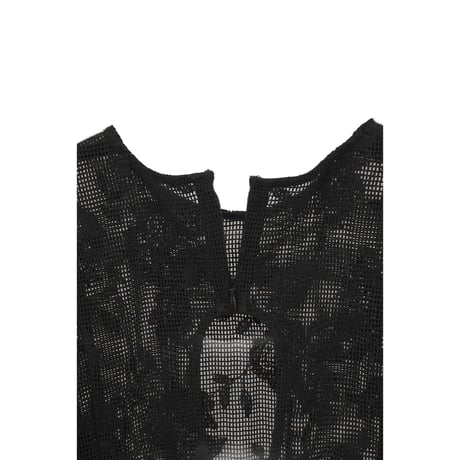 CLANE クラネ “BACK DESIGN FLOWER LACE TOPS” バックデザインフラワーレーストップス