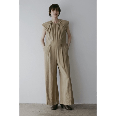 MANOF マノフ “WAIST TUCK ALL IN ONE” ウエストタックオールインワン