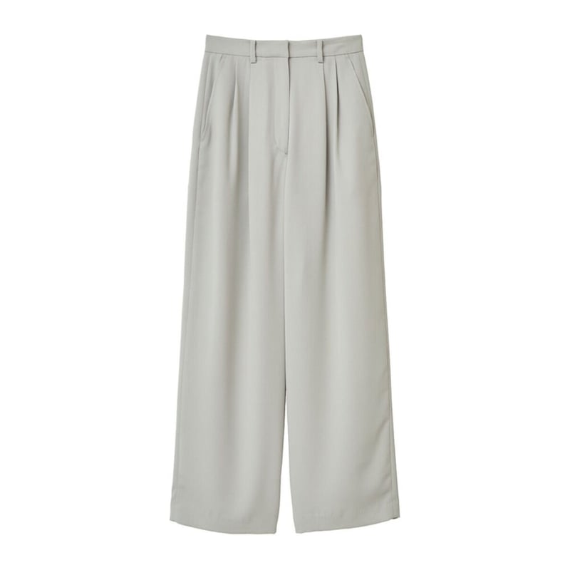 CLANE クラネ “BASIC TUCK PANTS” ベーシックタックパンツ | t / wo