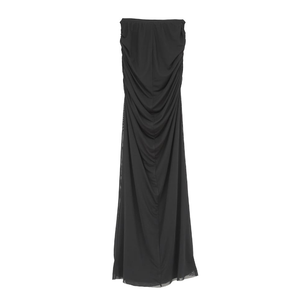 スカート CLANE 2WAY TULLE GATHERED SKIRT CLANE クラネ “2WAY TULLE GATHERED SKIRT” ツーウェイチュール