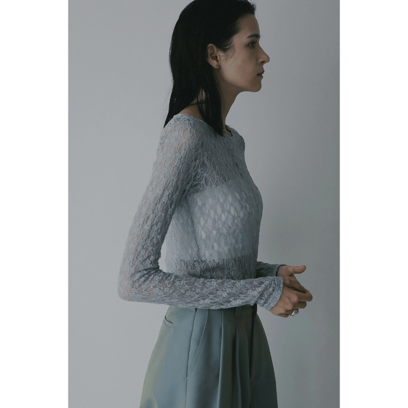 MANOF マノフ “2WAY LACE TOPS” ツーウェイレーストップス | t / wo