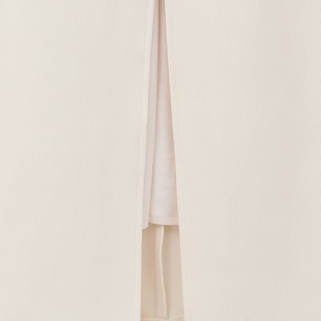 CLANE クラネ “RIB STRIPE STRAIGHT SKIRT” リブストライプストレートスカート