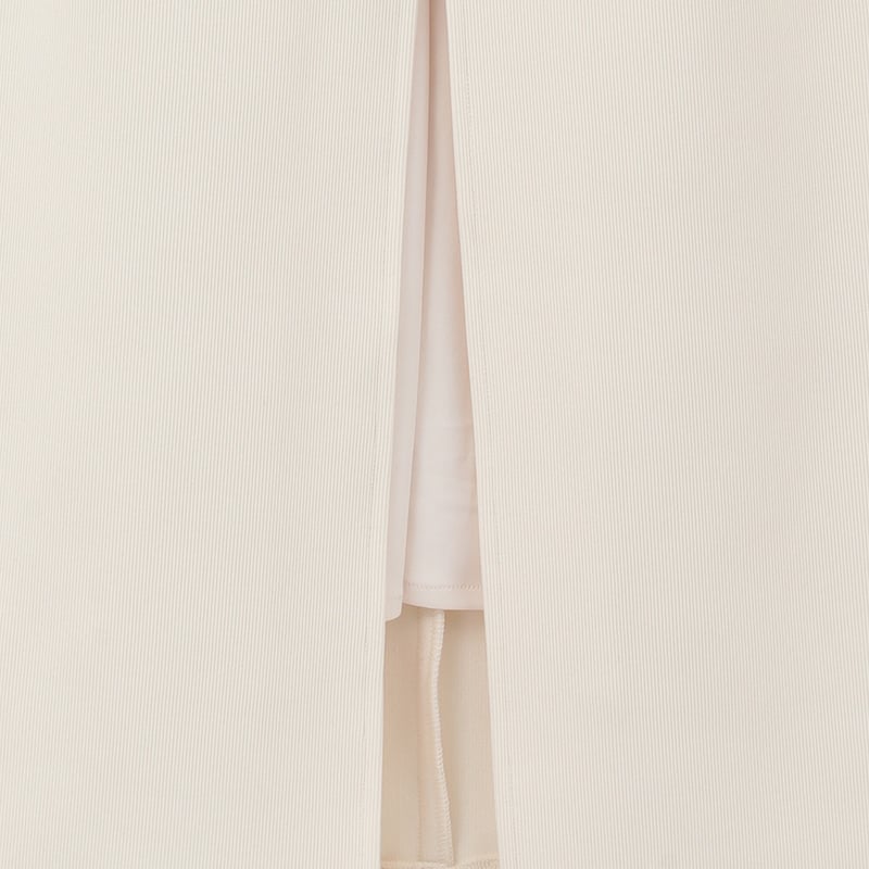CLANE クラネ “RIB STRIPE STRAIGHT SKIRT” リブストライプスト