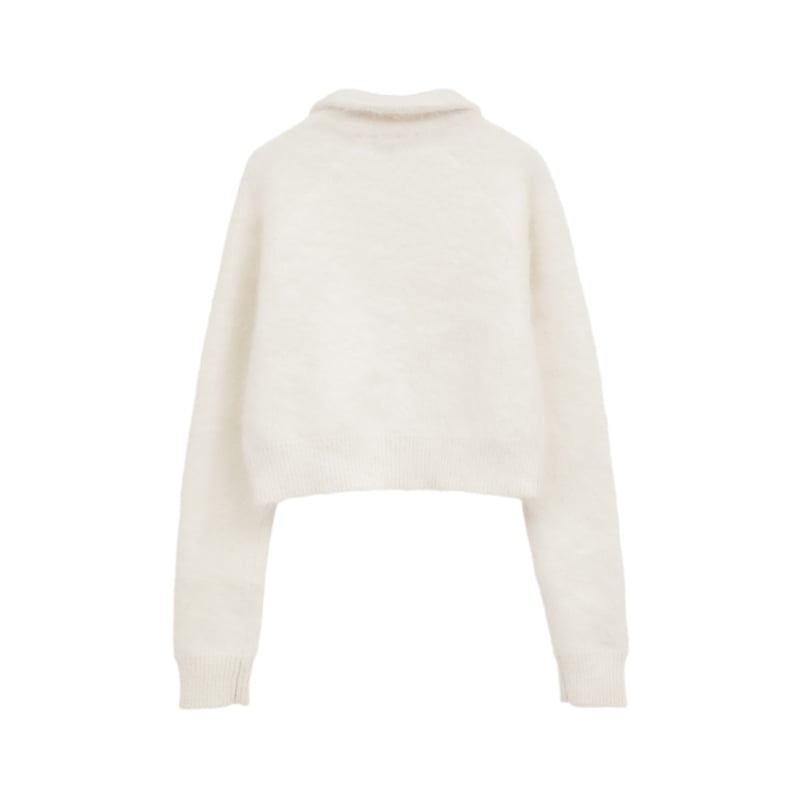 clane アンゴラニット CLANE クラネ “ANGORA SHORT KNIT CARDIGAN” アンゴラショート