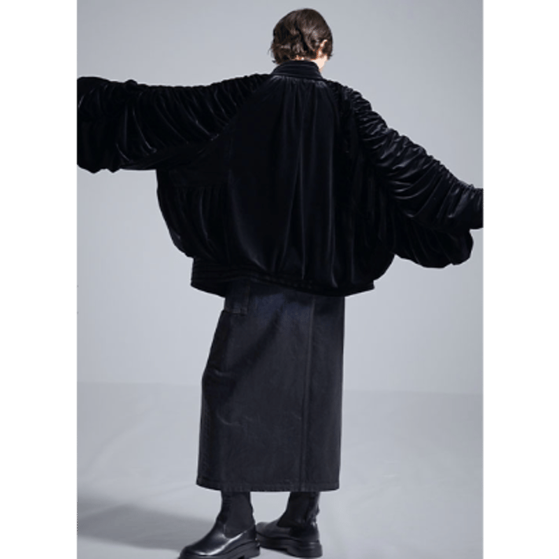 MECRE メクル ボリュームスリーブラスターブルゾン MECRE ボリュームスリーブラスターブルゾン