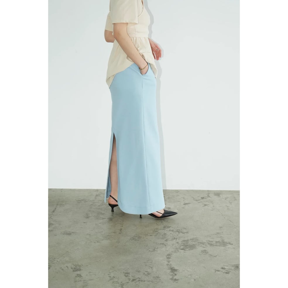 【週末値下げ】CLANE☆RIB STRIPE STRAIGHT SKIRT CLANE クラネ “RIB STRIPE STRAIGHT SKIRT” リブストライプスト
