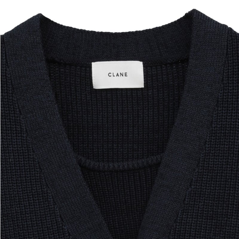 CLANE クラネ “BUSTIER SET KNIT CARDIGAN” ビスチェセットニッ...