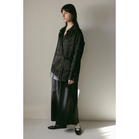 MANOF マノフ “JACQUARD CACHECOEUR SHIRT” ジャガードカシュクールシャツ
