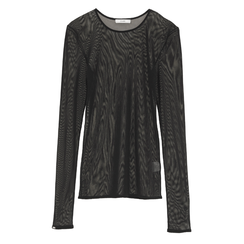 シースルー ドット トップス CLANE SHEER DRAPE CLANE（クラネ）の「SHEER DRAPE BODYSUITS（その他トップス）」 - WEAR
