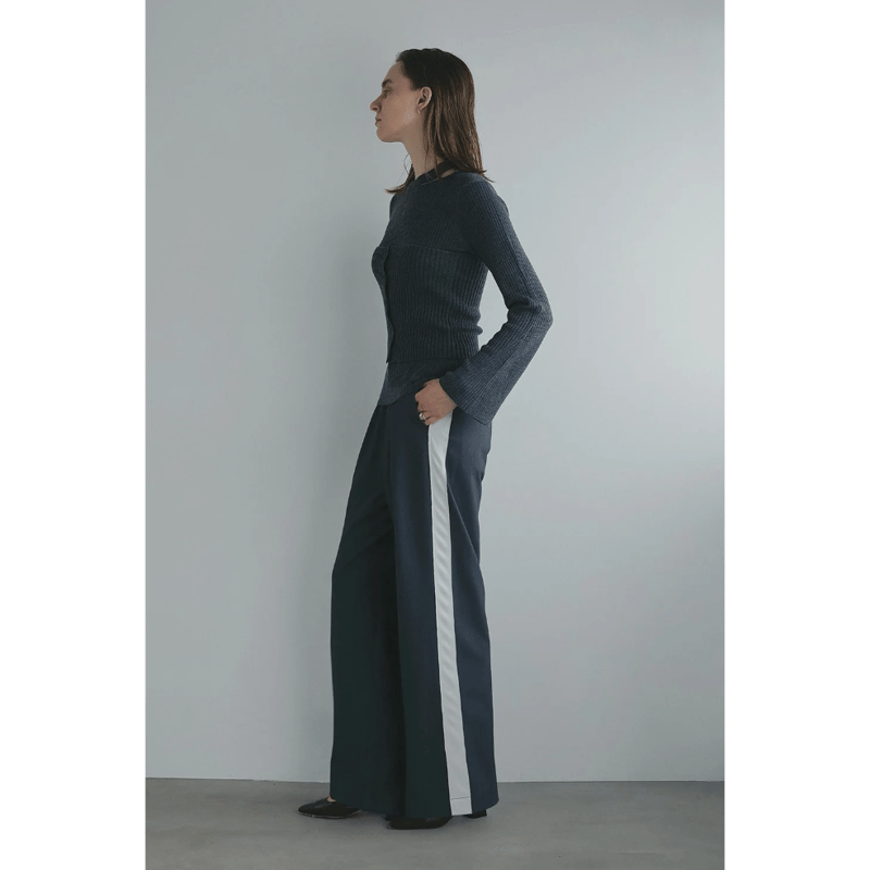 パンツ MANOF SIDE LINE SPORTS SATIN PANTS MANOF SIDE LINE SPORTS SATIN PANTS