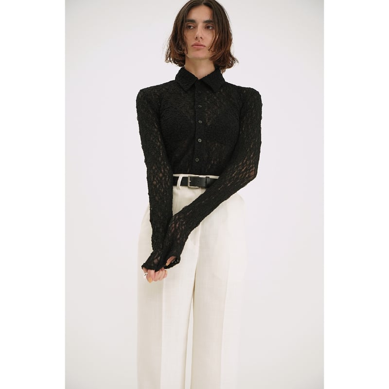 CLANE クラネ “LADY LACE SHIRT” レディーレースシャツ | t / wo CLANE クラネ “LADY LACE SHIRT” レディーレースシャツ | t / wo