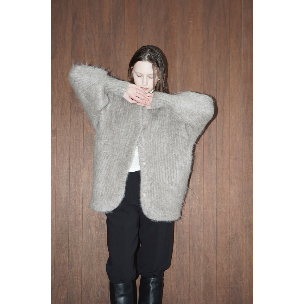 CLANE クラネ 未使用　シャギーカーディガン SHAGGY CARDIGAN