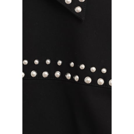 CLANE クラネ “W COLOR STUDDED DRIZZLER JACKET” ダブルカラースタッズドリズラージャケット