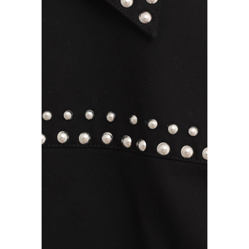 CLANE クラネ “W COLOR STUDDED DRIZZLER JACKET” ダブル