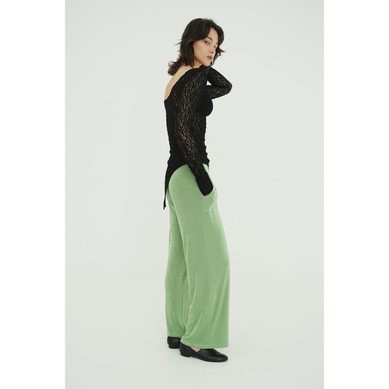 CLANE クラネ “BRIGHT JERSEY PANTS” ブライトジャージーパンツ |