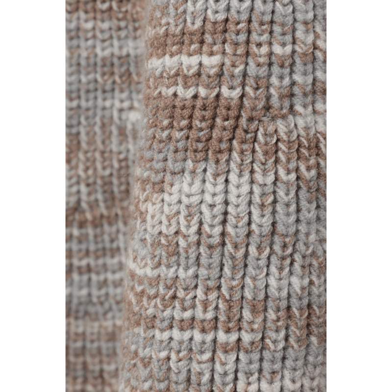 MANOF マノフ “RIB PEPLUM KNIT TOPS” リブペプラムニット