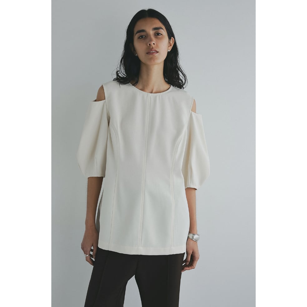 MANOF マノフ “SLASH SHOULDER TOPS” スラッシュショルダー