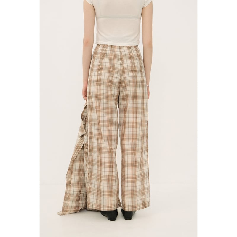 パンツ CLANE SHEER STRAIGHT PANTS セール】SHEER STRAIGHT PANTS（その他パンツ）｜CLANE（クラネ