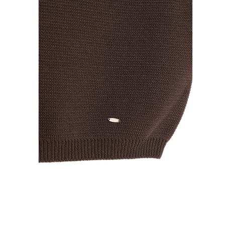 CLANE クラネ “BOAT NECK SHORT KNIT TANK TOPS” ボートネックショートニットタンクトップス
