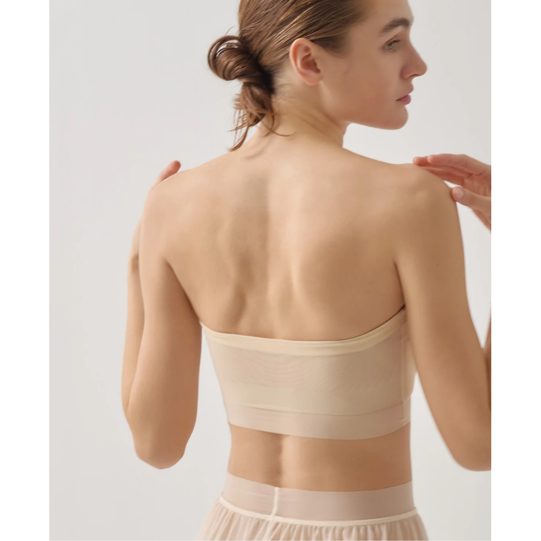 NICENICE MOMENT ナイスナイスモーメント “MESH TUBE TOP” メッシ