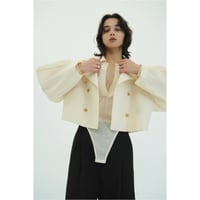 CLANE クラネ “SHEER SHORT TRENCH JACKET” シアーショートトレンチジャケット