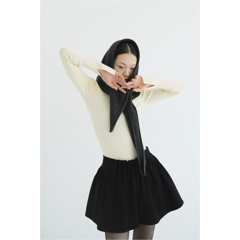 CLANE クラネ “SHOULDER PADS KNIT TOPS” ショルダーパッドニット