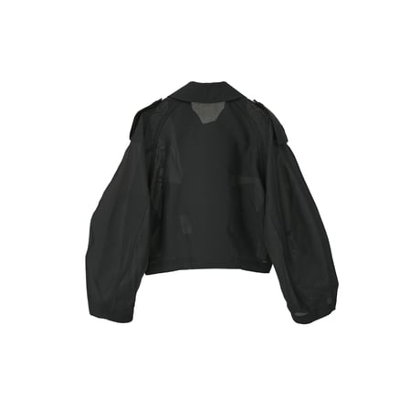 CLANE クラネ “SHEER SHORT TRENCH JACKET” シアーショートトレンチジャケット