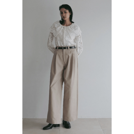 MANOF マノフ “2TUCK CHINO PANTS” ツータックチノパンツ