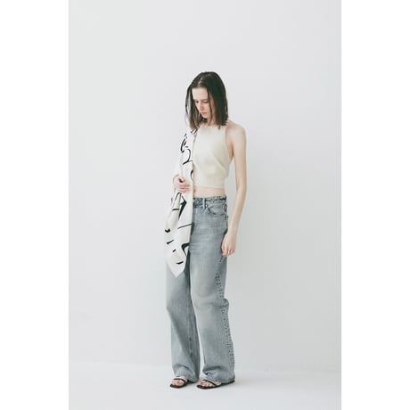 CLANE クラネ “ BACK RIBBON HALTER BUSTIER” バックリボンホルタービスチェ