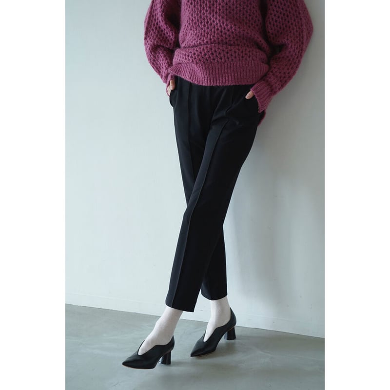 22FW CLANE クラネ CENTER LINE SLACKS PANTS