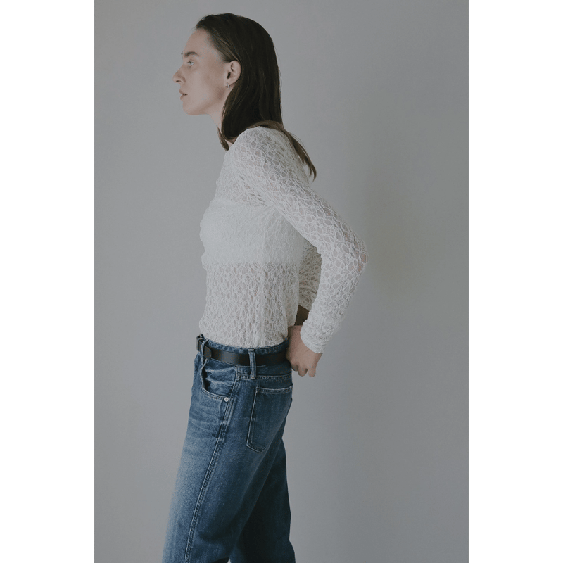 MANOF マノフ “2WAY LACE TOPS” ツーウェイレーストップス | t / wo