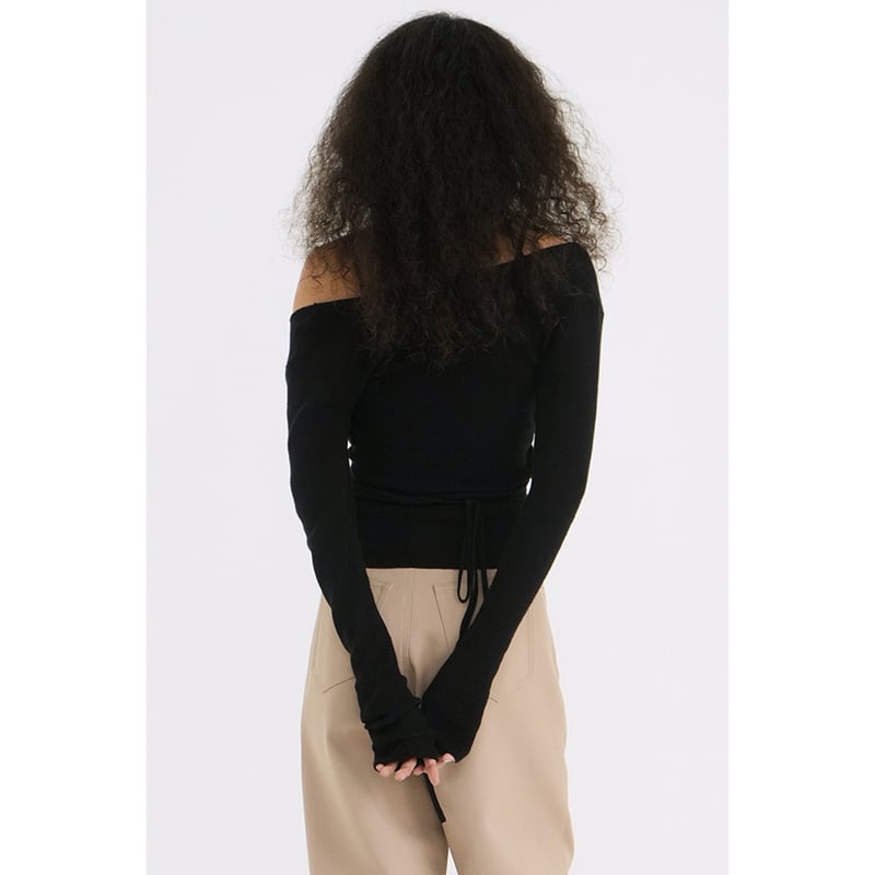 CLANE クラネ “CAMISOLE SET CACHECOEUR KNIT TOPS” キ