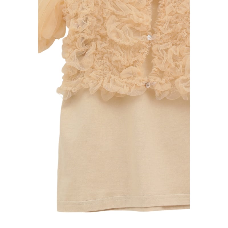 CLANE クラネ “TULLE VEST LAYERED TOPS” チュールベストレイヤー CLANE クラネ “TULLE VEST LAYERED TOPS” チュールベストレイヤー