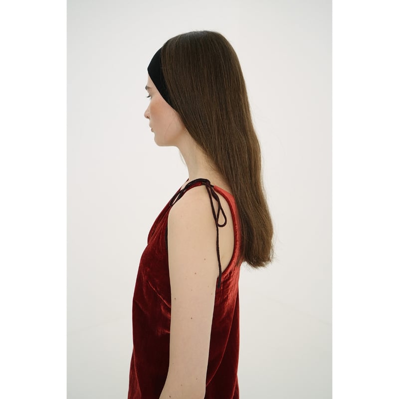 最終金額VELOUR SHOULDER RIBBON CAMISOLE TOPS VELOUR SHOULDER RIBBON CAMISOLE TOPS