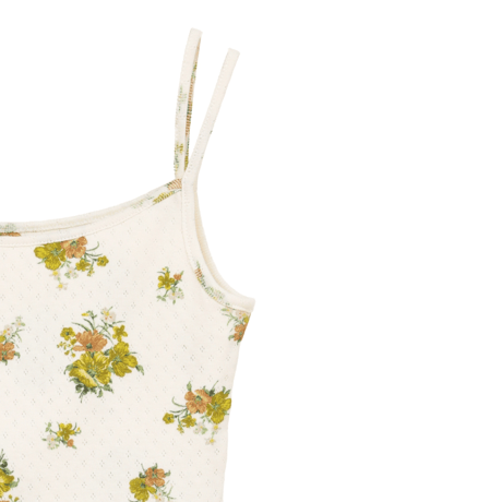 CLANE クラネ ”MANY WAY FLOWER CAMI TOPS” メニーウェイフラワーキャミ