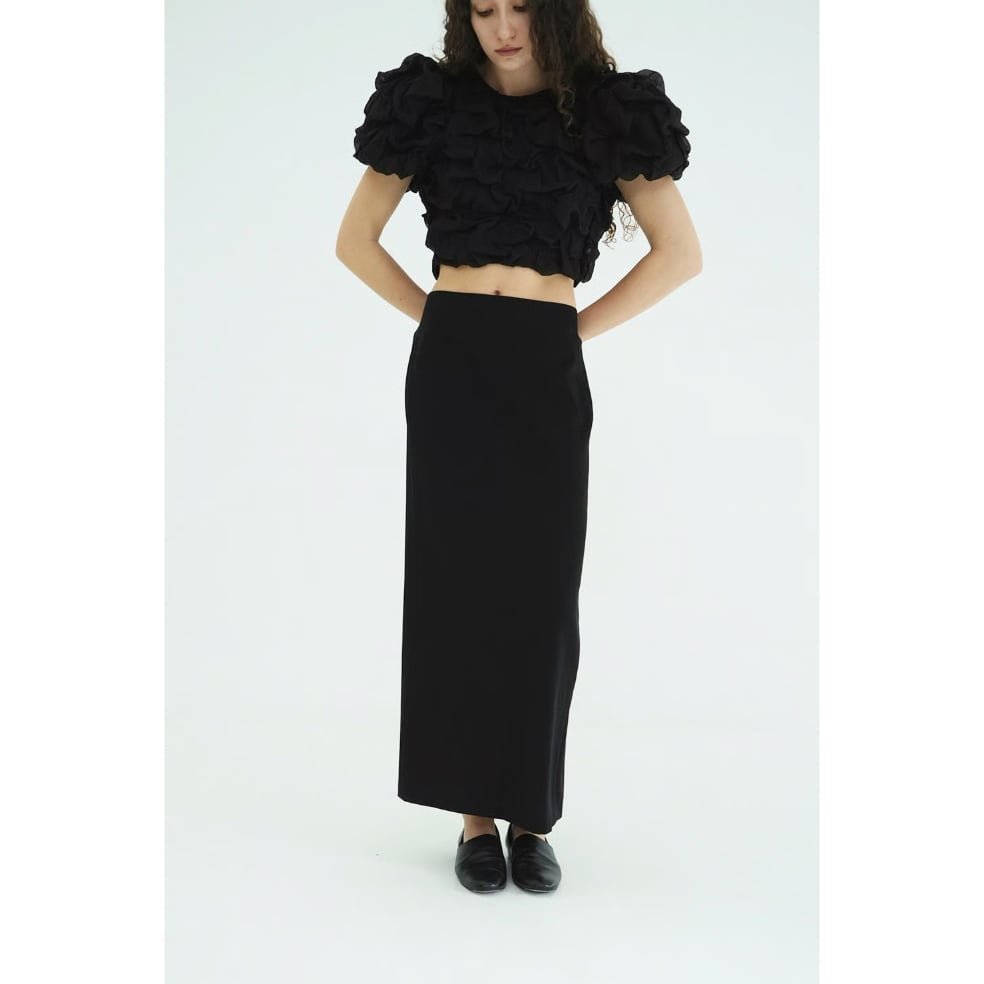 スカート CLANE LOW WAIST STRAIGHT SKIRT CLANE クラネ “LOW WAIST STRAIGHT SKIRT” ローウエストストレー