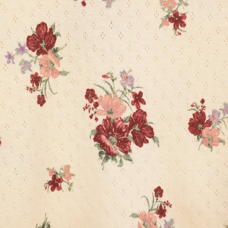 CLANE クラネ ”BACK OPEN FLOWER TOPS” バックオープンフラワートップス
