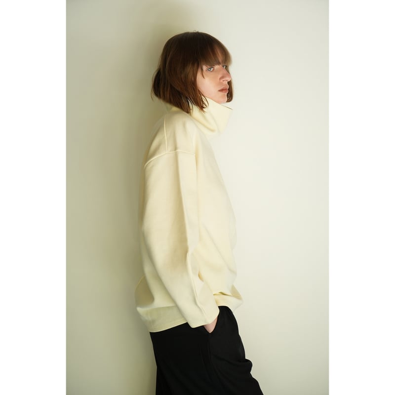 CLANE クラネ STAND NECK WIDE TOPS