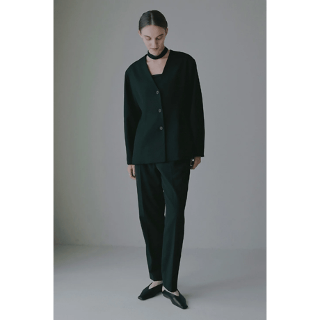 MANOF マノフ “HIGH WAIST TAPERED PANTS” ハイウエストテーパードパンツ
