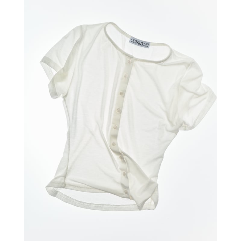 COMME SI STUDIO コムシストゥディオ “Cardigan Tee” カーディガン