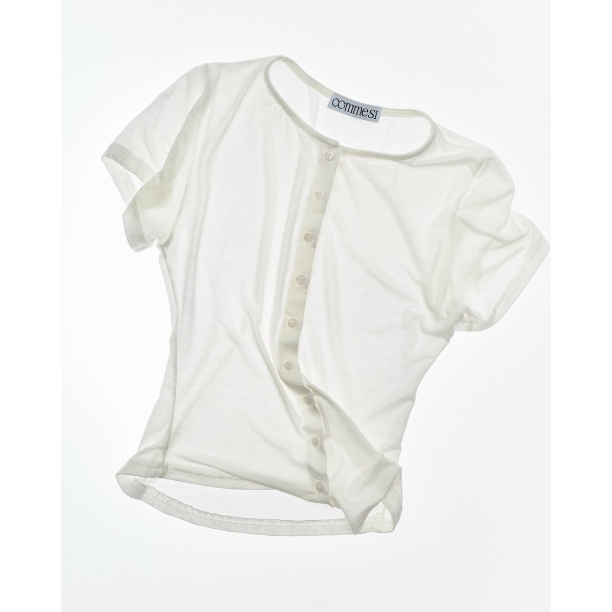 COMME SI STUDIO コムシストゥディオ “Cardigan Tee” カーディガン