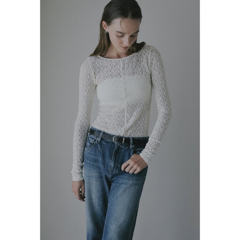 MANOF マノフ トップス MANOF マノフ “2WAY LACE TOPS” ツーウェイレーストップス | t / wo