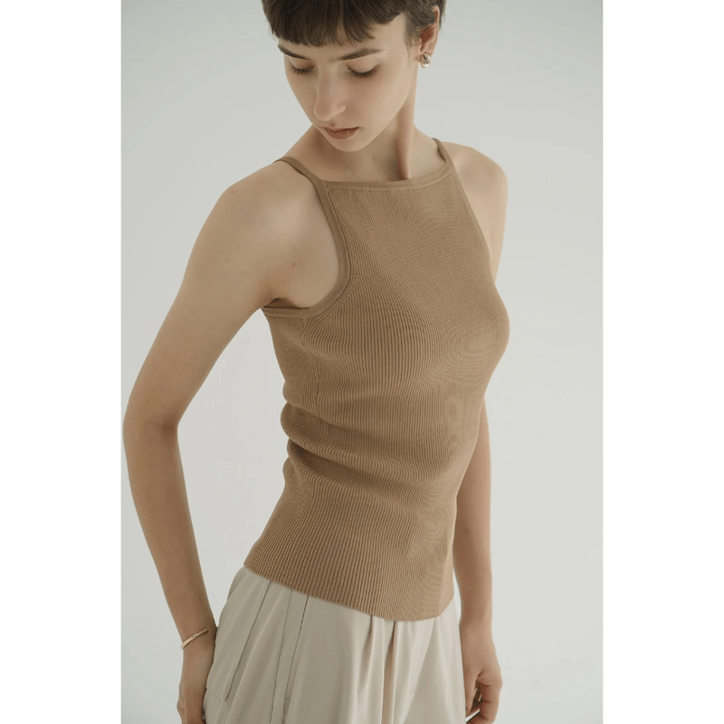 CLANE - クラネ 3WAY DEFORM BOAT NECK YAK KNIT TOPS CLANE クラネ “BOAT NECK CROCHET KNIT TOPS” ボートネックク